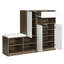 Banc de rangement pour chaussures 2 en 1. Range-chaussures