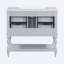 Ensemble de meuble-lavabo 4 tiroirs pour salle de bain avec lavabo-102797436