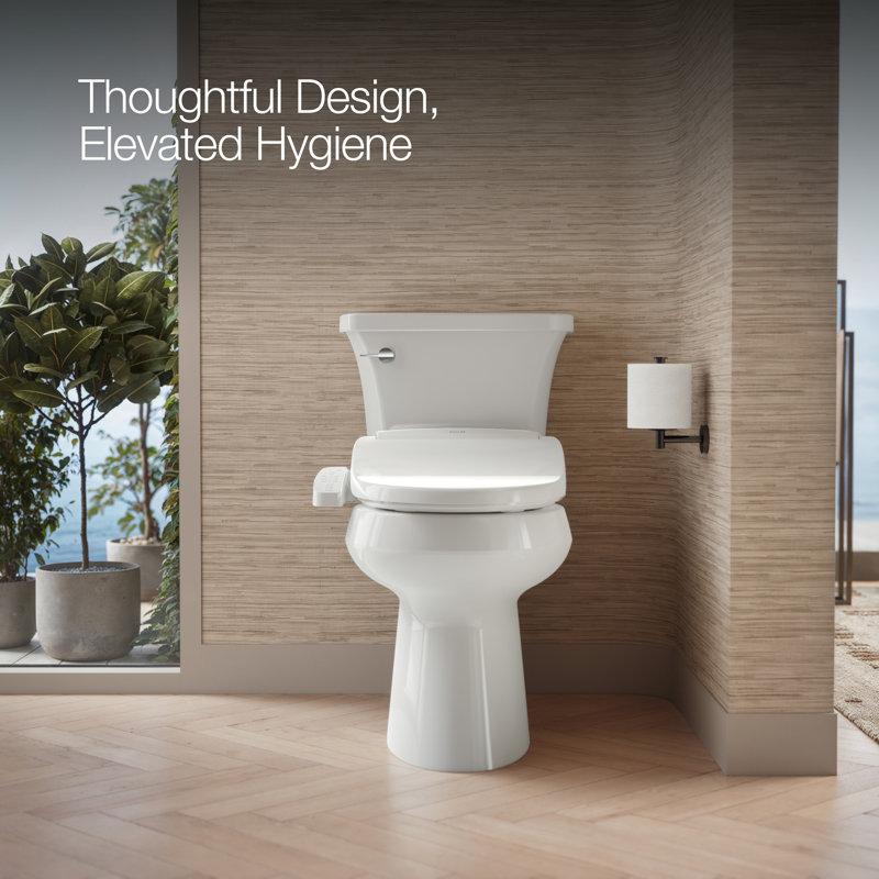 Purewash E580 Round-Front Bidet Toilet Seat