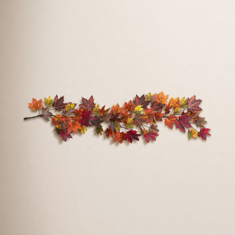 60'' in. Faux Maple Garland