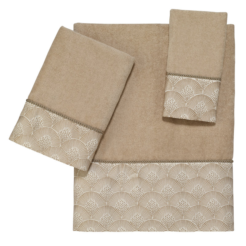 Latitude Run® Euripides 3-Piece Towel Set, Brown