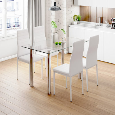Rakestraw 4 - Person Dining Set