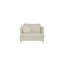 Haley Upholstered Chair and 1/2 with Pillow, White