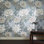 CHRYSANTHEMUM MAGNA Wallpaper - Byzantine 9'10" - full height wallpaper