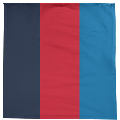 Nappe rayée en mélange de coton