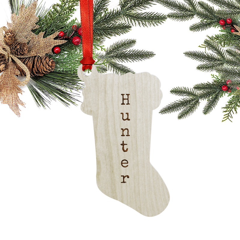 Figurine de Noël suspendue personnalisée