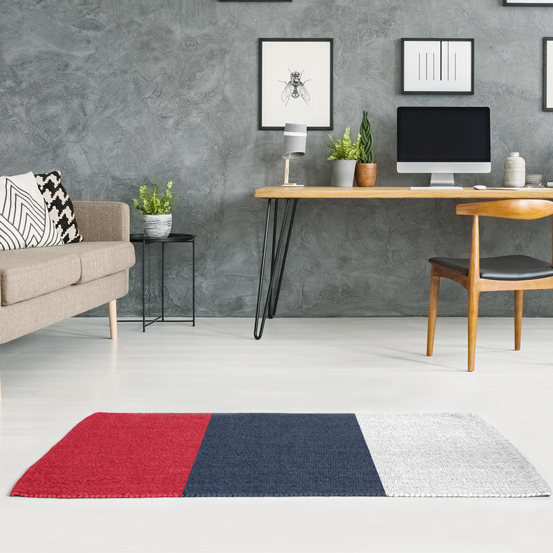 Chenille Indoor Rug, Rectangle 4' x 6'