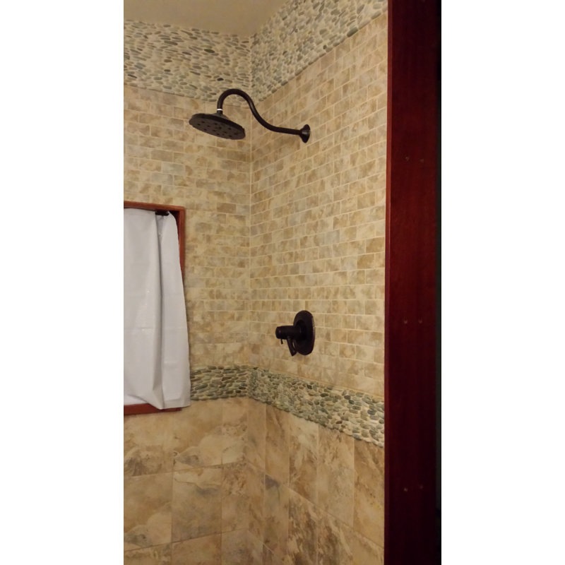 Danube Random Natural Stone Mosaic Tile Waterproof Tile for Kitchen Bath and Shower - 12"x12"