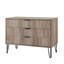 Commode en gris rustique-1309755039