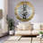 Wall Clock 36" Oversized for Living Room decor with Real Moving Gears England Collection-107103023