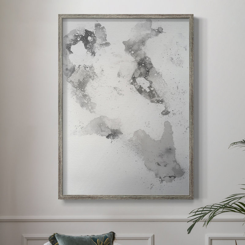 Reproduction encadrée ABSTRACT Series DCC-XXVI - bois massif, H 30 po x l 24 po