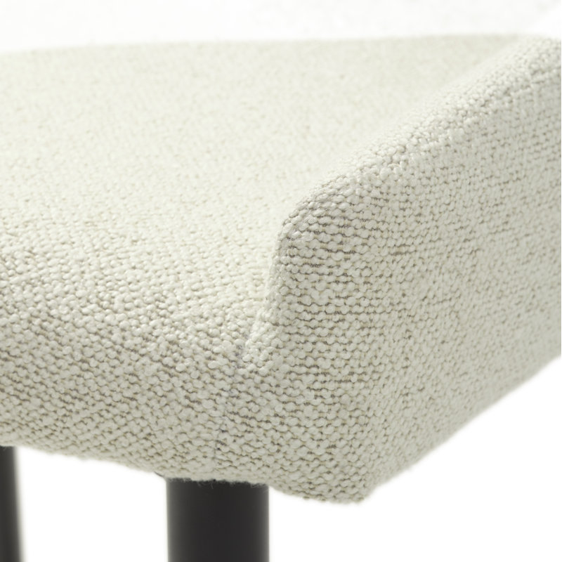 Chaise Lucile Boucle, Blanc cassé