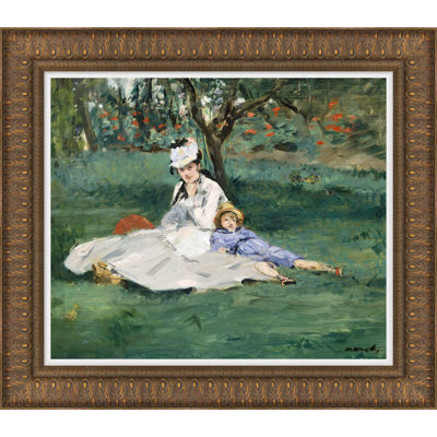 Garden Gazing - Single Picture Frame Print on Paper