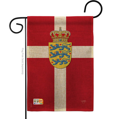 Double Sided 18.5'' H x 13'' W Burlap Garden Flag