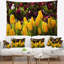 Tapisserie de jardin pour magnifiques tulipes fleur-28486732