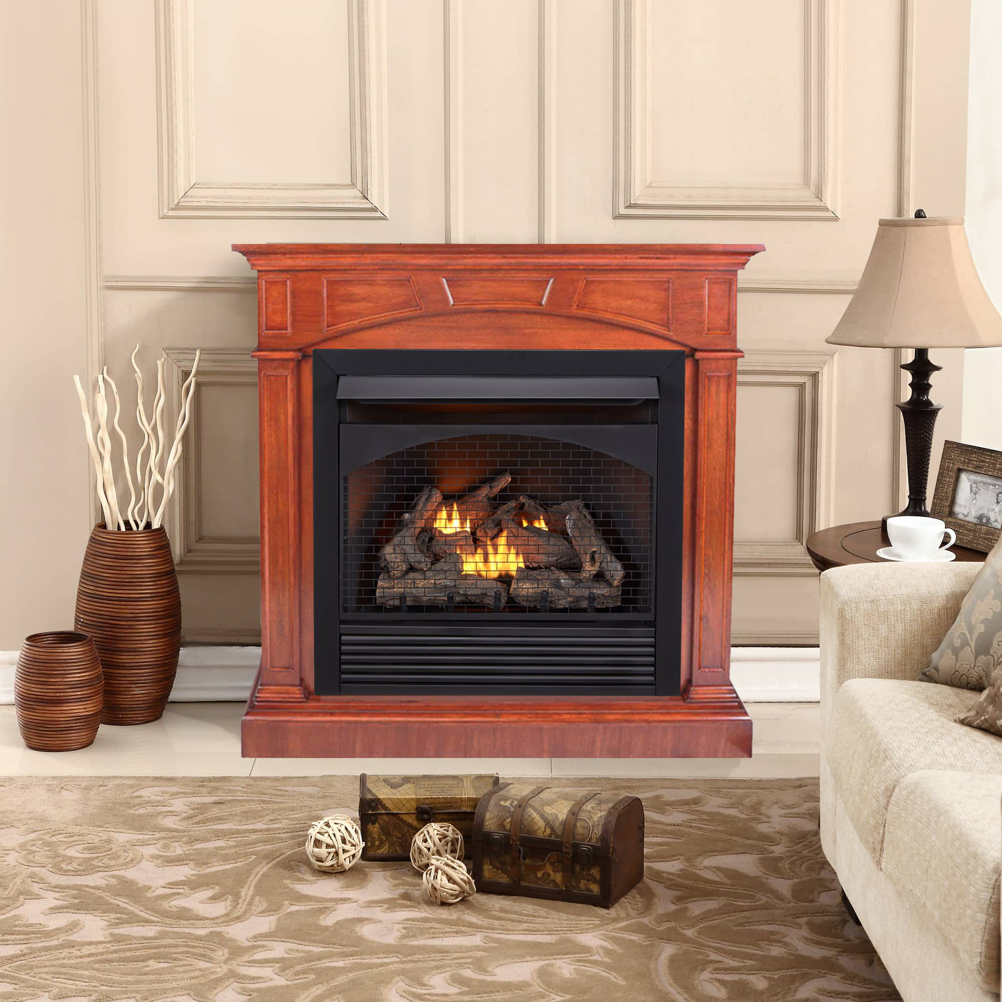 ProCom 53.25'' W Ventless Fireplace | Wayfair