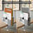 360° Rotating Pegboard And Organizer With Accessories-747002257