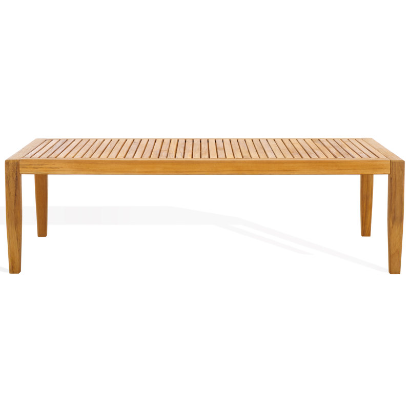 Soma Outdoor Rectangular Teak Coffee Table