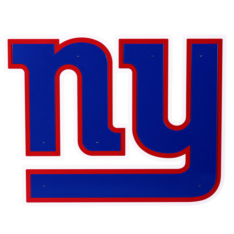 «New York Giants», art mural en métal