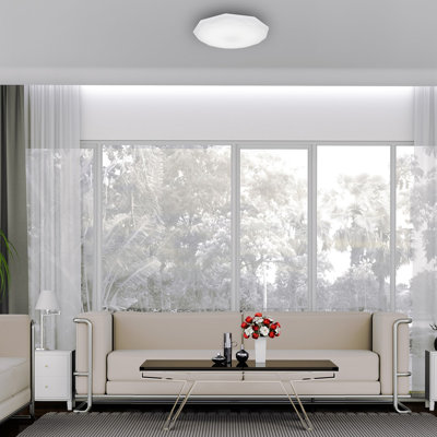 Eisen 4-Light 50.8cm Semi Flush Mount
