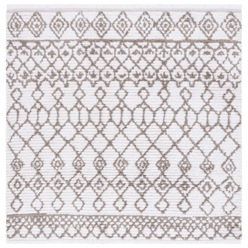 Augustine Performance Southwestern Rug, Square 6'4"