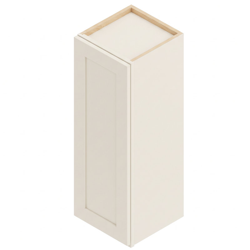 Armoire murale blanche prête à assembler avec portes en bois massif l 12 po x H 36 po