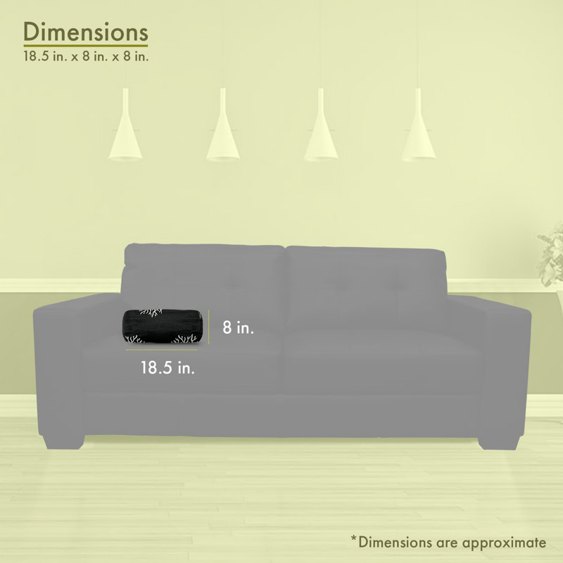 Coussin extérieur, Noir