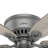 Builder Low Profile 52" 5 - Blade Flush Mount Ceiling Fan with Lights and Pull Chains-56421047