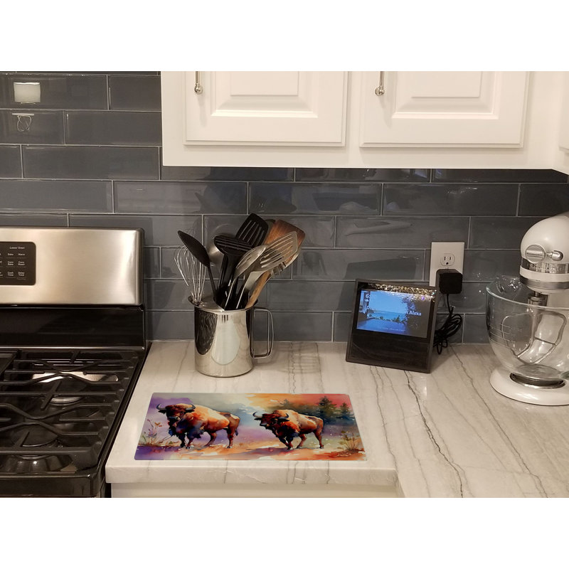 Buffalo Glass Cutting Board Large