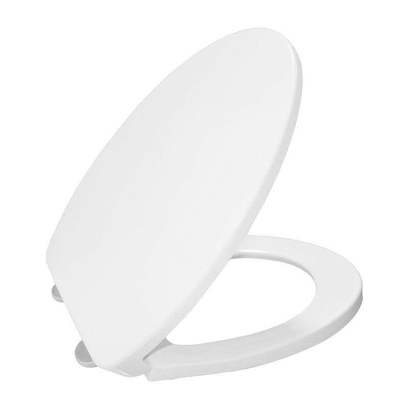 Siège de toilette allongé à fermeture rapide