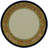 Russett Floral Polish Pottery 11" Plate