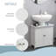 MDF Back To Wall Toilet Unit