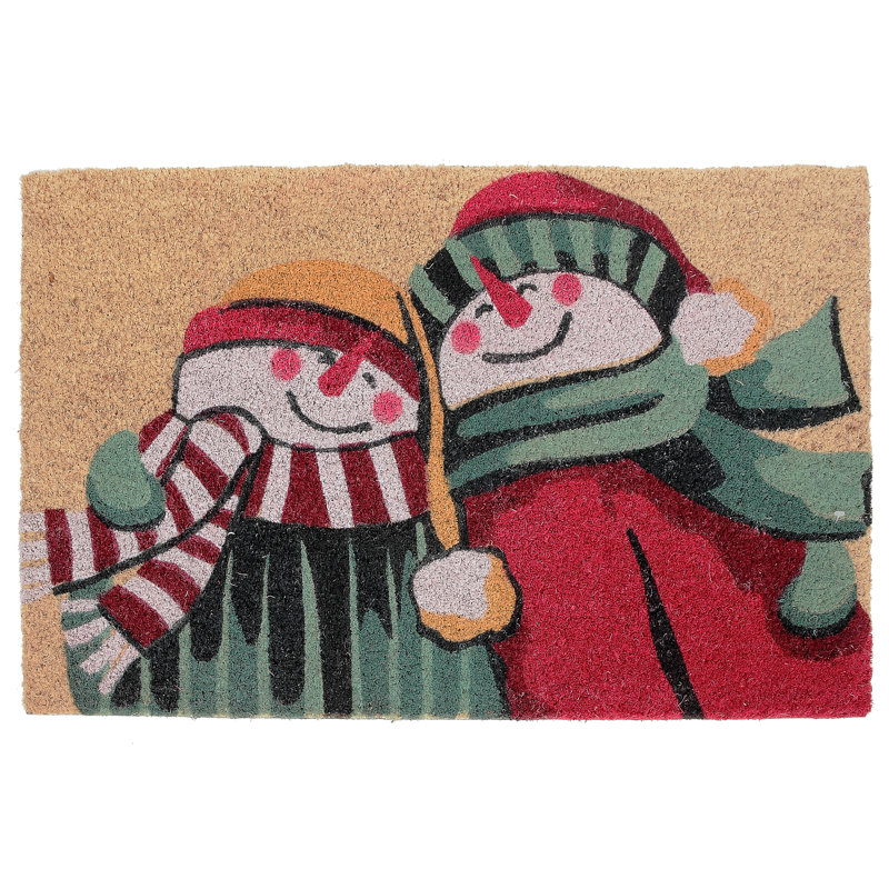 Tapis de porte Snowman