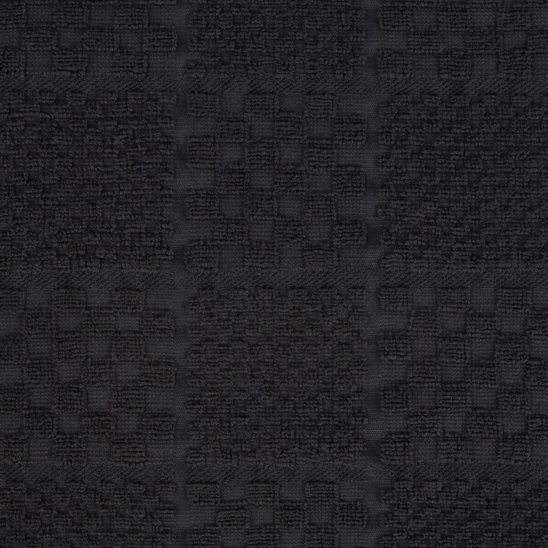 Ensemble de 4 serviettes de cuisine matelassées, gant de cuisine et poignées KitchenAid, Noir onyx