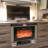 The Sideline 28 Electric Fireplace for Recessed or Wall Mount Installation