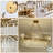 8-Light Linear Crystal Chandelier, 30" Wide, 3-Color Switchable Via Wall Switch, Adjustable 15"-52" Drop For Sloped Ceilings-474807011