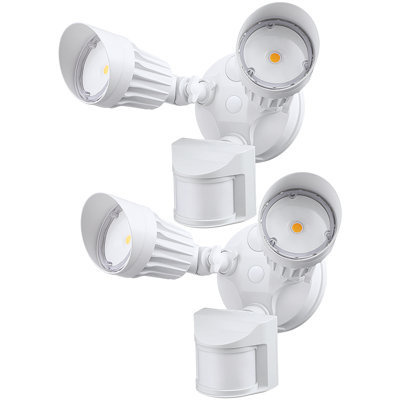LED Security Wall Light, Motion Sensor Flood Lights, Adjustable Head