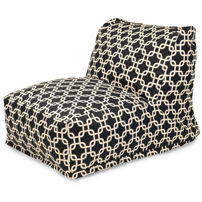 Medium Outdoor Friendly Bean Bag Lounger by Majestic Home Goods