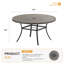 Table de salle à manger 53 "-1681962425