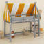 Cozy Canopy Loft Bed Featuring Built-In LED & Storage Shelves-1351498267