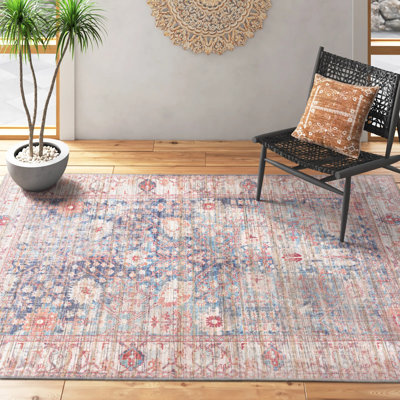 Sheryl Washable Oriental Indoor Rug