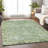 Machine Washable Indoor/Outdoor Xhevrie Aloe Rug-785480371