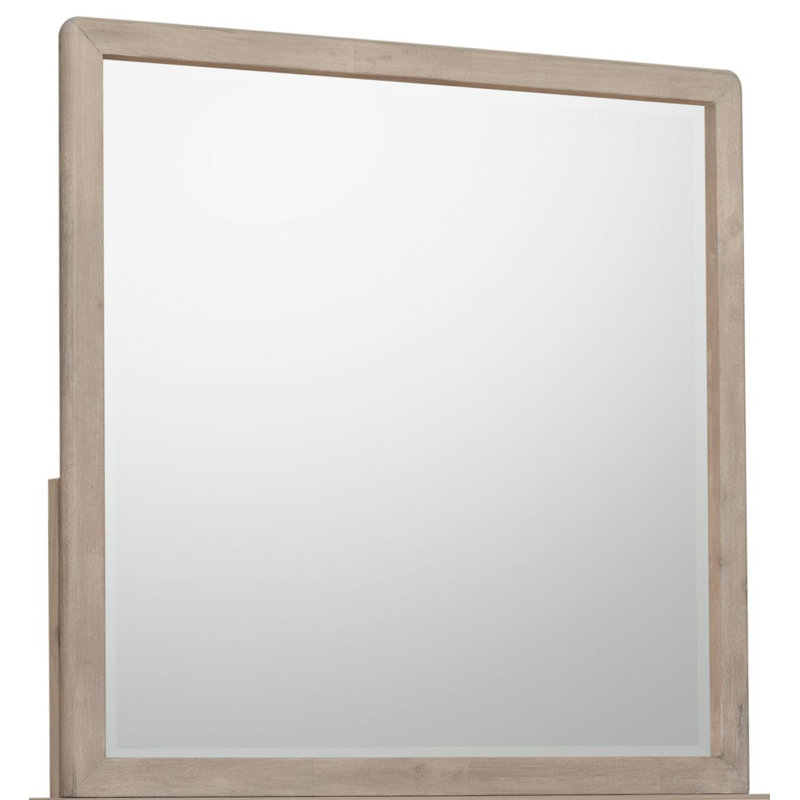 Miroir mural ou commode en verre biseauté Dorsett