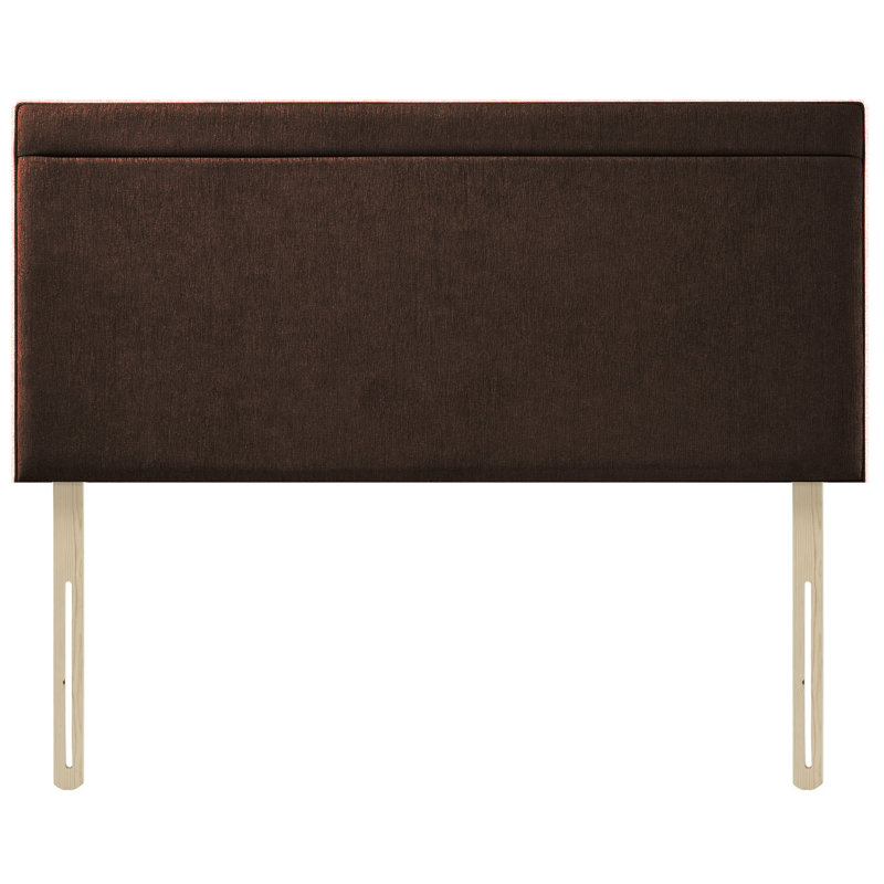 Eria Upholstered Headboard, Brown, Single (3')