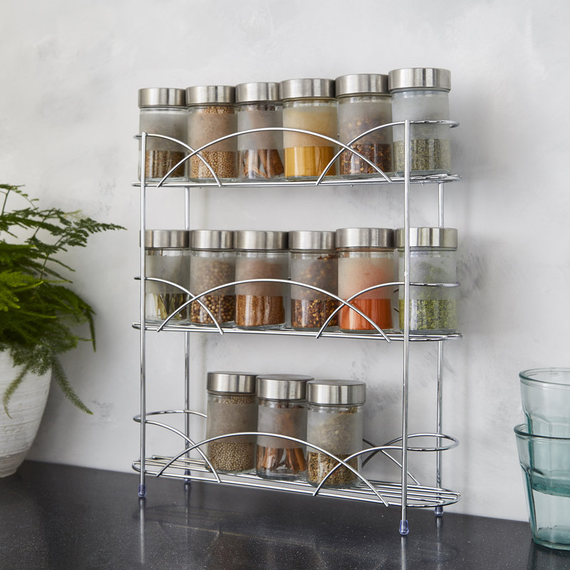 Freestanding Spice Rack, Chrome