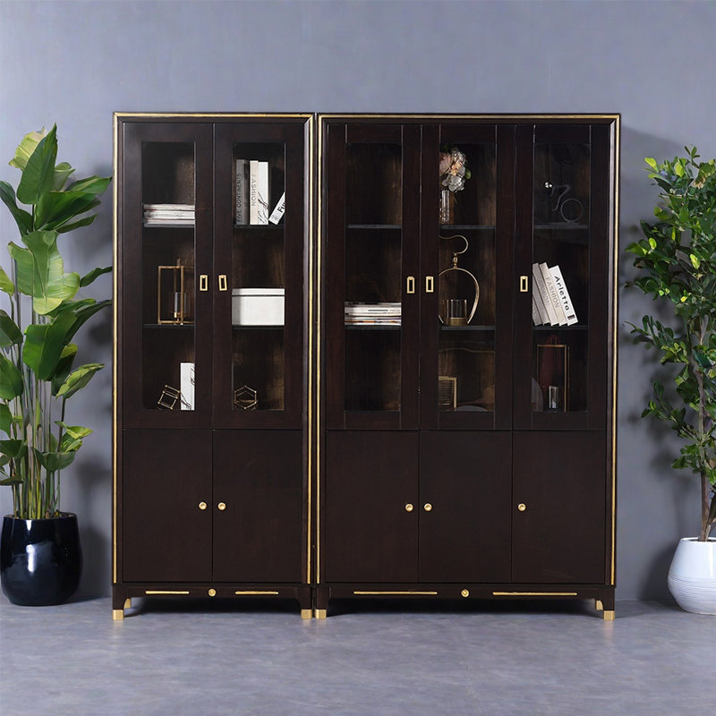 Bibliothèque de luxe tendance et légère