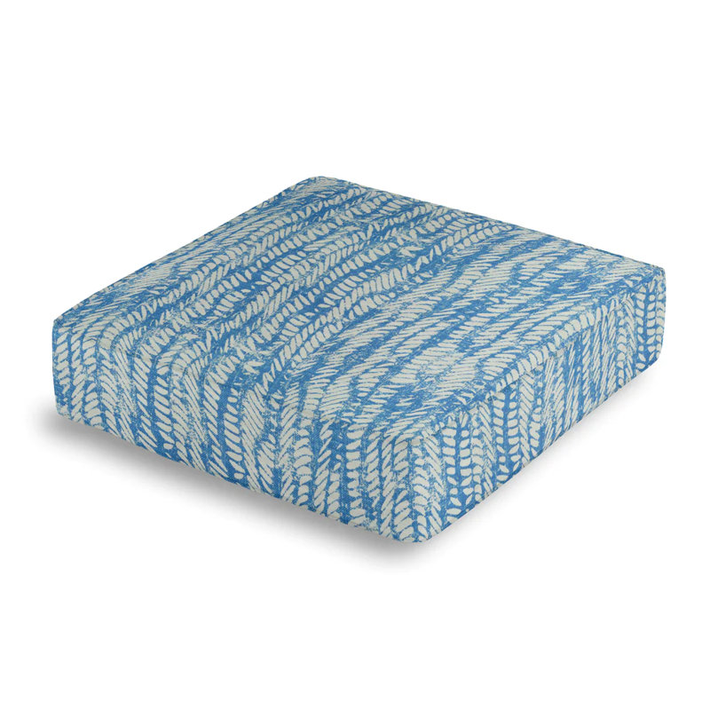 Square Pillow Cover & Insert, Persian Blue