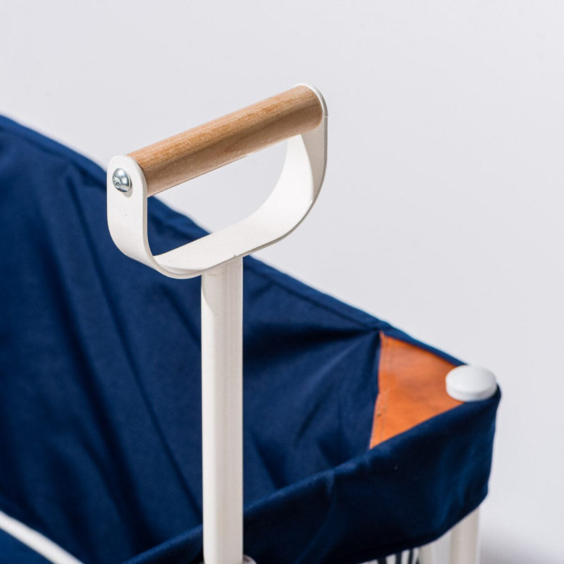 Folding Beach Cart, Navy