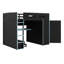 Lit mezzanine avec grand espace de rangement et tiroirs Gaming-783631726