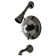 Kingston Brass Water Onyx Single-Handle Pressure Balanced Tub and Shower Faucet with Diverter Handle